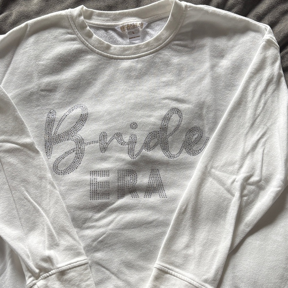 White 'Bride Era' Sweatshirt